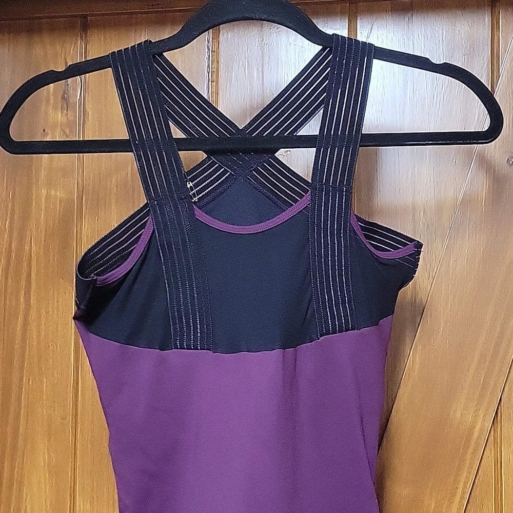 New Cajubrasil Purple and Black Jumpsuit Size Large - Picture 5 of 6